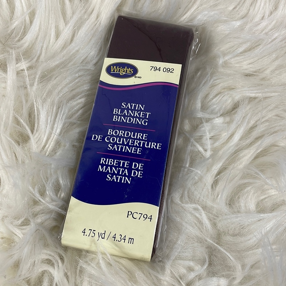 Wrights Satin Blanket Binding